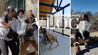 VLOG | I SPENT A WEEK IN THE SMOKY MOUNTAINS WITH 5 BLACK INFLUENCERS I NEVER MET! | Andrea Renee