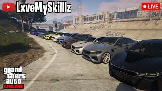 GTA 5 ONLINE LIVE CLEAN CAR MEET🚘| CAR SHOW🔥| DRAGS | CRUISE Ps4💯