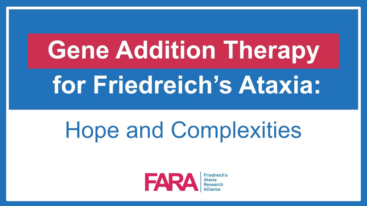 Understanding Genetic Therapies For Friedreich S Ataxia Friedreich S