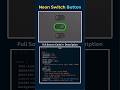 Neon Glow Switch Button 🔥 Pure CSS Toggle UI