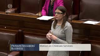 WATCH: Sinn Féin says Govt must commit to a state childcare model and reduce costs for parents