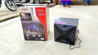 F\u0026D F550X 2.1 || UNBOXING/REVIEW || 5600watts (DEEP BASS,HD SOUND) ONLY 5000rs