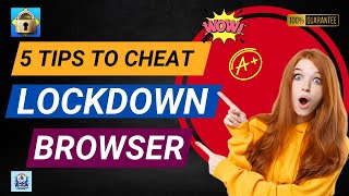 5 Pro tips to Cheat on Respondus Lockdown Browser | How to Outsmart Lockdown Browser in 2024