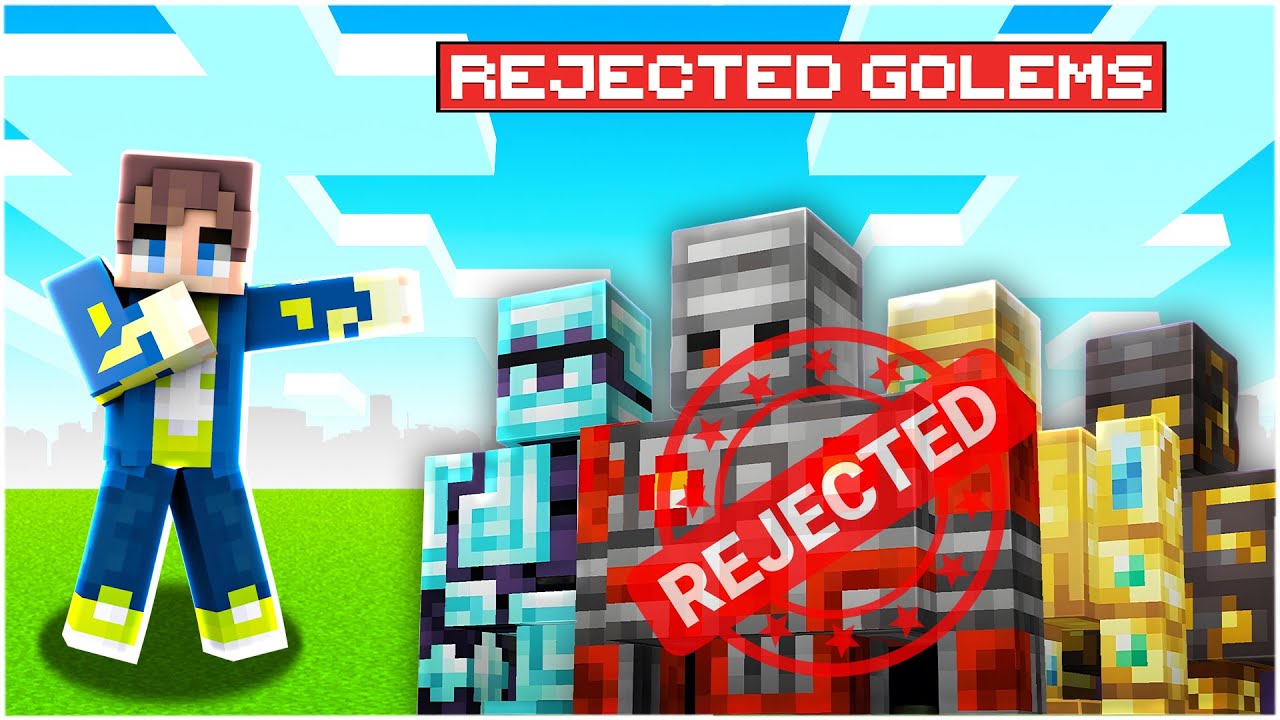 Rejected Golems 亞 Minecraft In Telugu Maddy Telugu Gamer Youtube