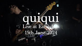 [LIVE] quiqui at 新大久保Earthdom 2024 (Japanese Skramz Jazz)