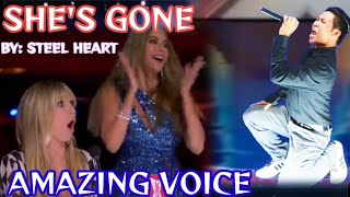 SHE'S GONE BY: STEEL HEART AMERICAN GOT TALENT AUDITION VIRAL PARODY