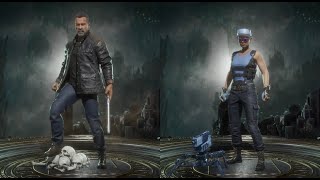 Mortal Kombat 11 - Sarah Connor (Sonya Blade) vs The Terminator (T-800) on Very Hard - BUBBYLOX