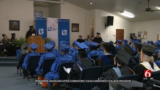 38 Prisoners Graduate Through Second Chance Program With Tulsa Community College