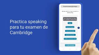 5-Minute English App - Habla ingles con fluidez y praticar para tu examen de Cambridge