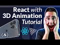 React 3D Animation Website Tutorial with ThreeJS (WebGi) & GSAP