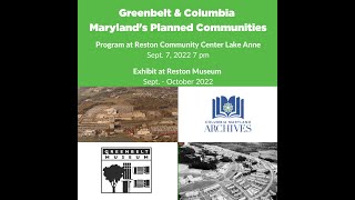 Greenbelt & Columbia Maryland's Planned Communities