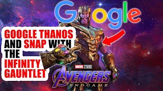 Google Easter Egg - Thanos(Googling Thanos)