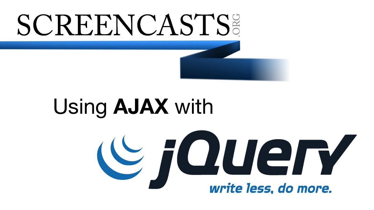 Using AJAX With JQuery - YouTube