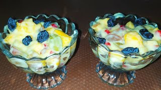 വീട്ടിൽ function ഉണ്ടോ... എങ്കിൽ fruit salad ഇതുപോലെ ഉണ്ടാക്കൂ..|easy fruit salad recipe