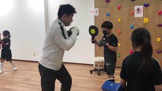 Kids kickboxing April 1, 2021　尼崎市　小学生　キックボクシング