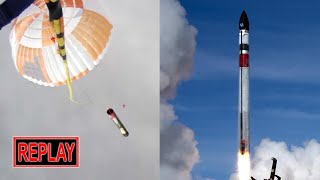 REPLAY: Rocket Lab's 2nd attempt to catch booster with helicopter + Q&A with Raw Space (4 Nov 2022)