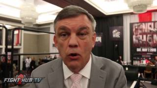 Teddy Atlas "Khan is gonna get ahead in this fight but Canelo catches up & wins late"