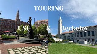 HONEST OPINION: WHICH IS BETTER, USC OR BERKELEY? Touring each campus/honest comparison