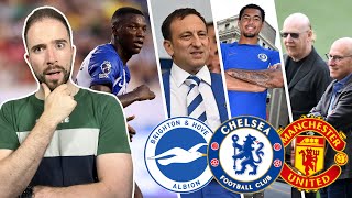 Brighton Reject £80m Caicedo Bid From UNNAMED Club? | Colwill SIGNS! | Glazers BLOCKING United Sale?