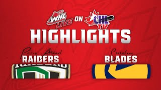 Prince Albert Raiders at Saskatoon Blades 01/26 | WHL Highlights 2024-25