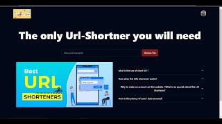 URL Shortener || Full Stack React JS Project ( Tiny Url) - with Supabase, Shadcn UI Tutorial 🔥🔥