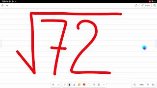 Square Root of 72 | Squares and Square Root |
