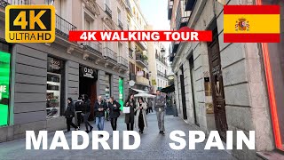 Walking Through the Heart of Madrid | 4K City Tour