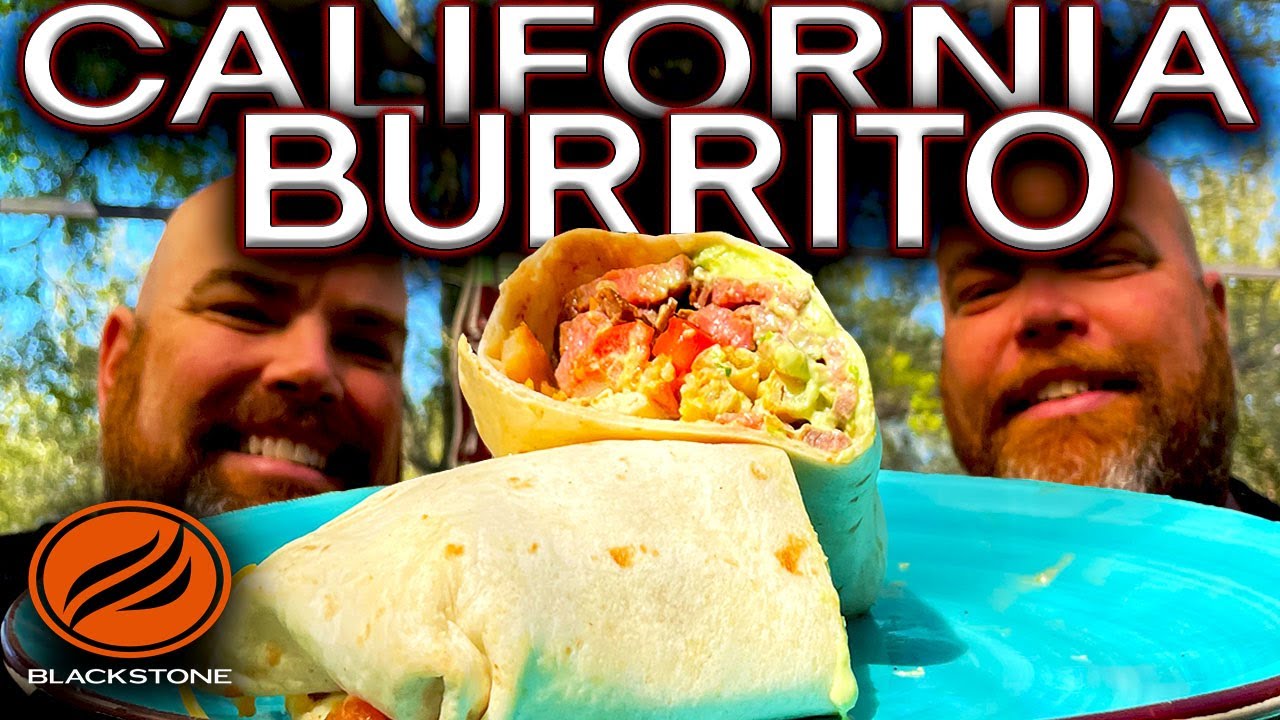 THE BEST CALIFORNIA BURRITO With CARNE ASADA And FRIES MADE ON THE ...