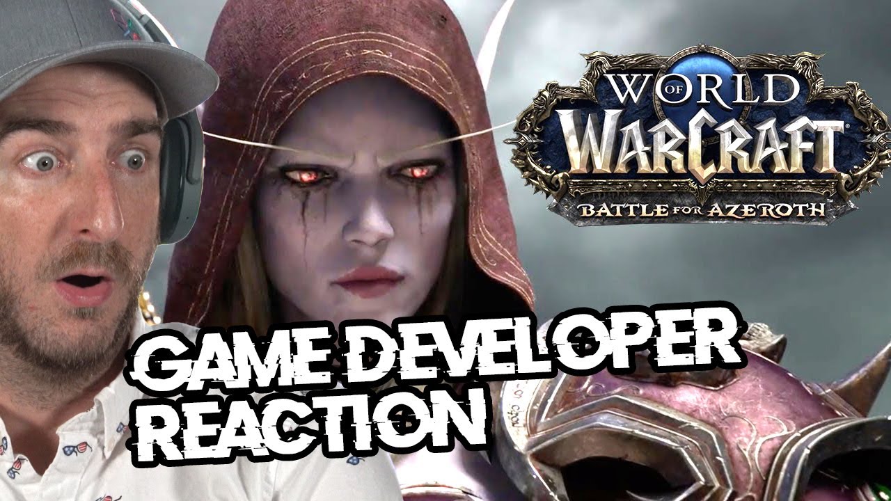 World Of Warcraft Battle For Azeroth Cinematic Trailer Reaction - YouTube