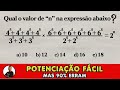 PROBLEMA DE MATEMÁTICA PARA CONCURSOS | Potenciação | Prof Robson Liers