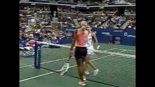 2002 US Open match point Serena Williams 3rd round