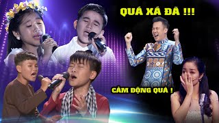 "NỔI DA GÀ" Khi Các THẦN ĐỒNG SONG CA NHÍ Đấu Với Nhau Cực Hay khiến Ốc Thanh Vân "Khóc Nức Nở"