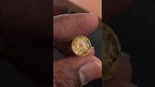 10.65ct unheated unheated Ceylon yellow sapphire