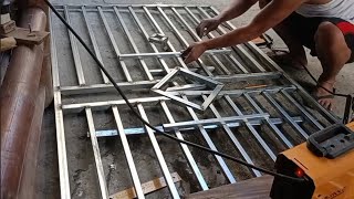 Paano Gumawa ng Simple Design Sliding grills