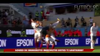 Zlatan Ibrahimovic Goals / debut - Manchester United vs Galatasaray 5-2
