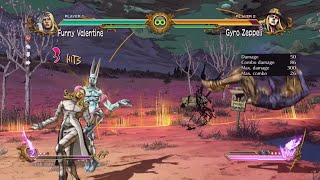 JoJo's All Star Battle: Valentine Move Set - HD