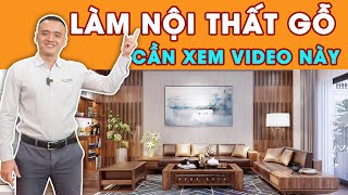 Làm TỦ BẾP GỖ THỊT nhất định cần xem video này | Gỗ Tự Nhiên #01