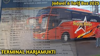 Jadwal \u0026 Tarif Bus 2025 Lengkap di Terminal Harjamukti