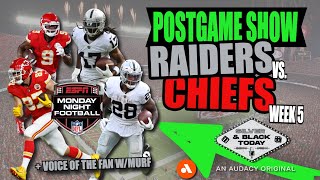Raiders vs. Chiefs Postgame Show LIVE