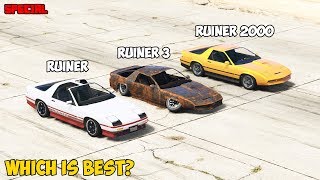 GTA 5 - RUINER vs RUINER 3 vs RUINER 2000 - Which is Best?