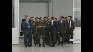 В край с рабочим визитом прибыл министр обороны России Сергей Шойгу