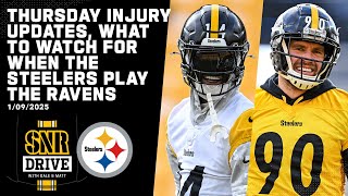 Gameplans for the Ravens, Marcus Mosher of the 33rd Team Calls In | SNR Drive | Pittsburgh Steelers