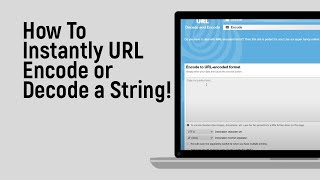 How to Instantly URL Encode or Decode a String [easy]
