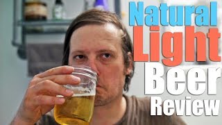 Natural Light Beer Review.  A Craft Brew Masterpiece.