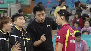 2016 China Super League (Women's) Round 4 LI Xiaodan VS WANG Yidi