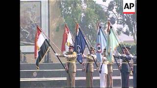 Egypt - Remembrance service for Anwar Sadat