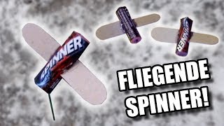 Jugendfeuerwerk verbessern / tunen #2 || Spinner \u0026 Co. fliegen lassen, Sonnenvogel selber bauen [HD]