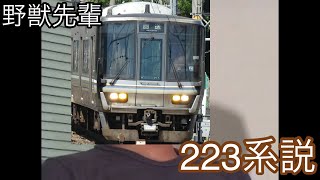 野獣先輩 223系説