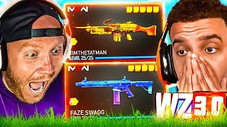 SWAGG & TIMTHETATMAN BUILD EACH OTHERS META LOADOUTS IN WARZONE 3..