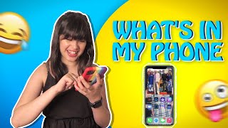 WHAT’S IN MY PHONE ??📱🤪🤨|*RECREATE*| RIVA ARORA